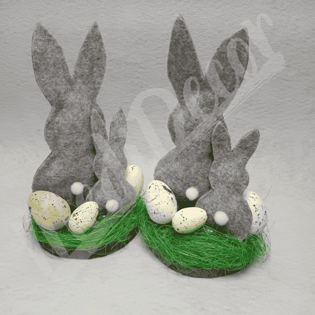 Filc nyuszi dekor - Image 2