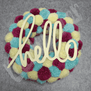 Pompon koszorú - 20H