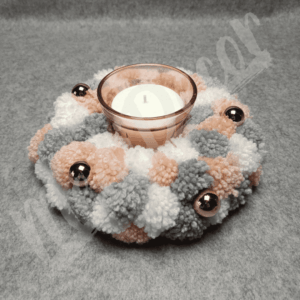 Pompon koszorú - 15PSZ