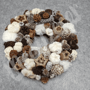 Termés koszorú - natúr