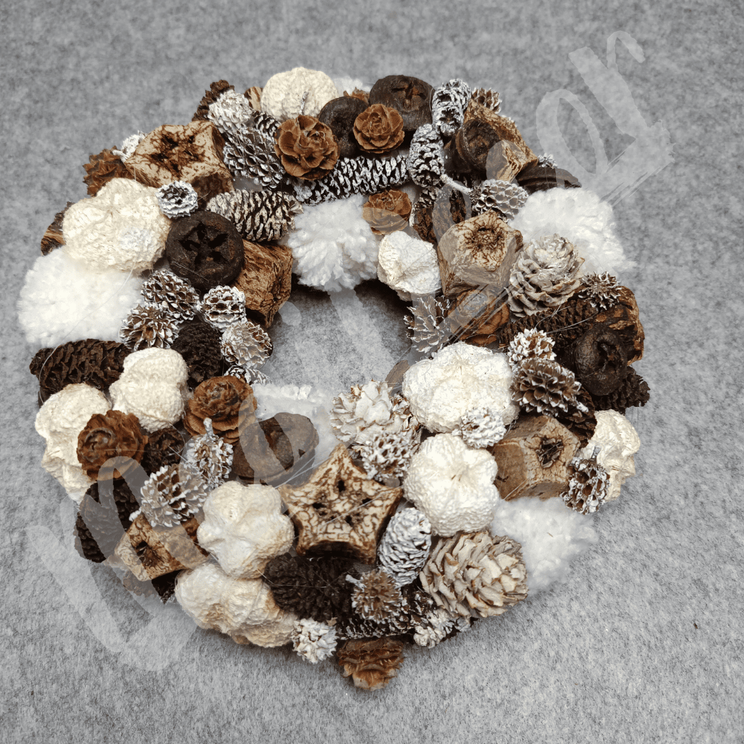 Termés koszorú - natúr